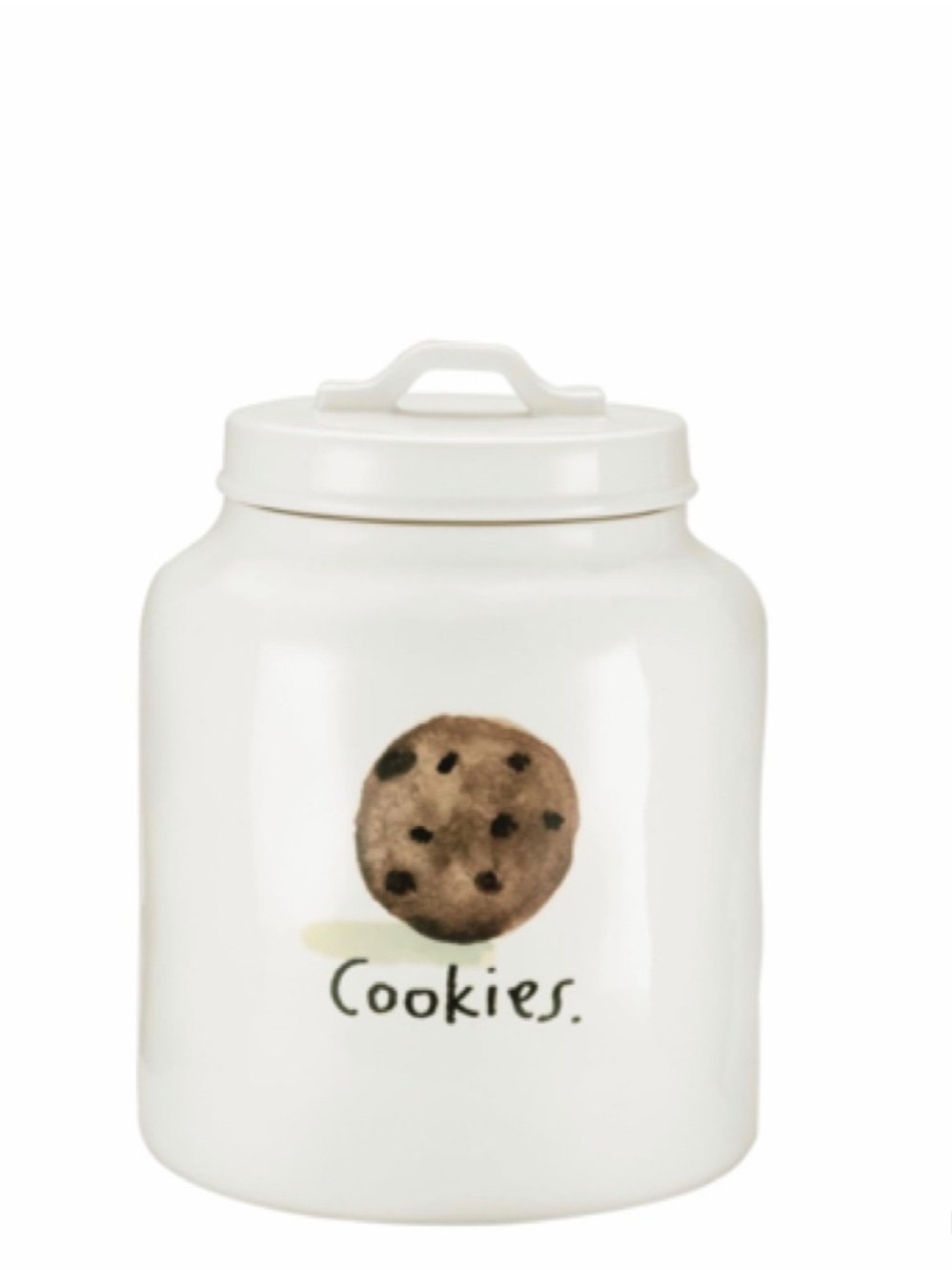 NEW Rae Dunn Boutique Cookies Chubby Canister Icon Sketch Magenta Ceramic Jar 🍪